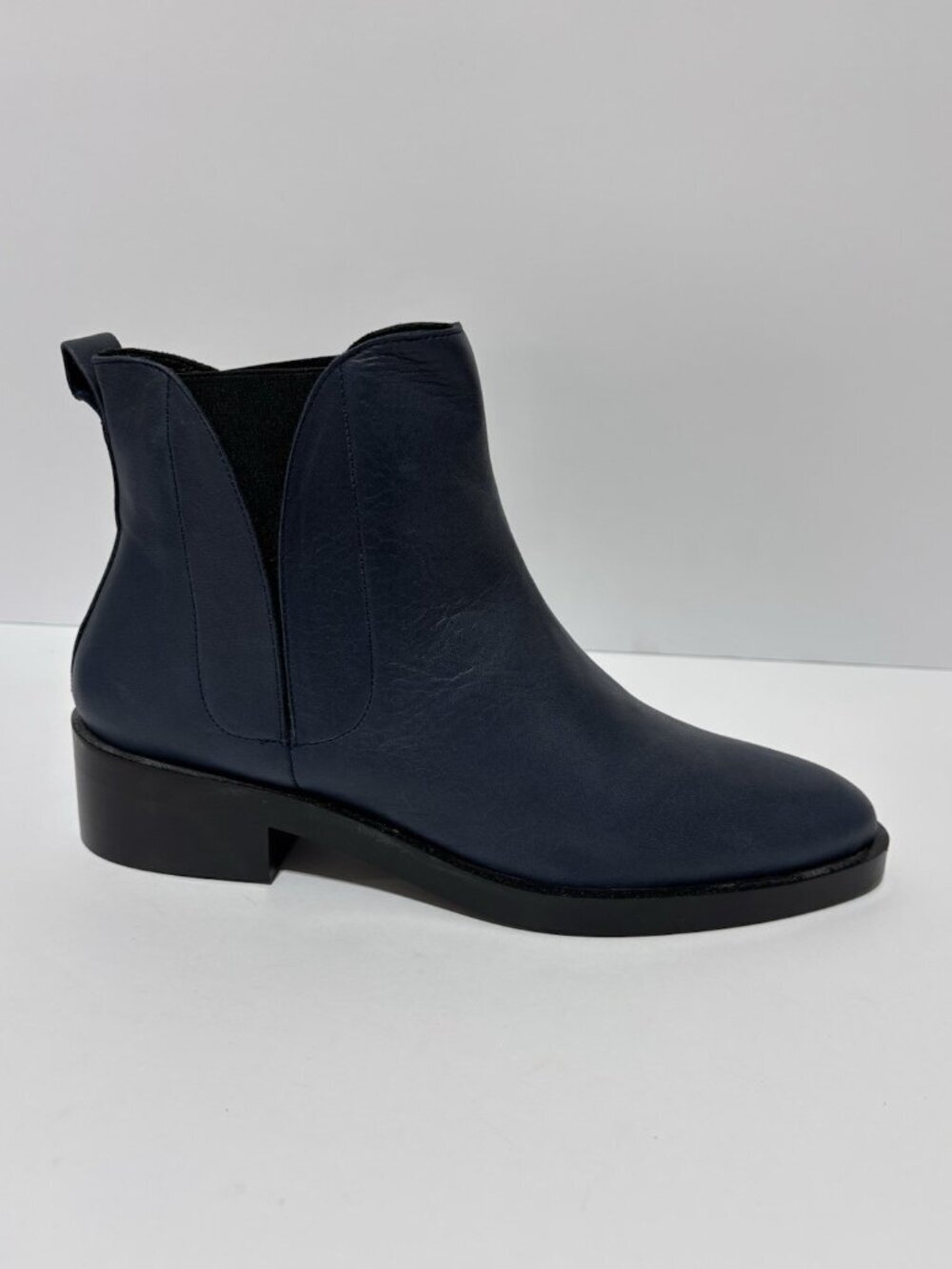 Andre Assous Women’s Paulette Navy Chelsea Boots, Size EU 39, US 8.5 M